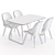 Aero Suomi Latte Dining Set 3D model small image 5