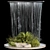 Waterfall Oasis Landscaping Set 3D model small image 4