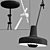 Adjustable ARIGATO Ceiling Lamp Collection 3D model small image 2