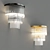 EAST Triple Bulb Wall Lamp 3D model small image 2