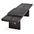 Poliform Nara Wooden Bench, Elegant 3D model small image 2