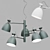 Modern Metal Gent Lamp Chrome 3D model small image 1