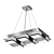 Chrome 6-Light LED Pendant 3D model small image 1