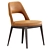 Elegant Sophie Chair Poliform Beauty 3D model small image 3