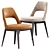 Elegant Sophie Chair Poliform Beauty 3D model small image 4