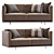 Contemporary Sofa ARLOTT HIGH 3D model small image 1