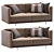 Contemporary Sofa ARLOTT HIGH 3D model small image 2