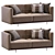 Contemporary Sofa ARLOTT HIGH 3D model small image 4