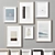 Modern Frame Collection - 6 Pieces 3D model small image 1