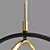 Glowing Orb Chandelier 60cm 3D model small image 4