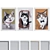 Modern Cat Image Frame Set 3D model small image 1