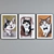 Modern Cat Image Frame Set 3D model small image 2