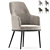 Modern MASSENET Chaise Armchair in 2017 3D model small image 1