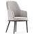 Modern MASSENET Chaise Armchair in 2017 3D model small image 4