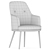 Modern MASSENET Chaise Armchair in 2017 3D model small image 7