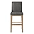 Sleek Leigh Armless Barstool 3D model small image 5