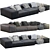 Living Divani Sofa, Extra Soft 3D model small image 1