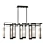 Kichler Perimeter Chandelier: Elegant Bronze 3D model small image 1