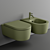  Tissino Angelo Wall Toilet Combo 3D model small image 3