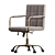 Elegant Office Chair 3D Model 3D model small image 3