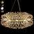 Elegant Crystal Chandelier: Luxury Illumination 3D model small image 8
