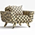 Lazy Hamper Armchair 3D Model 3D model small image 3
