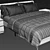 IKEA SLATTUM Double Bed 3D Model 3D model small image 3