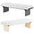 Gallotti&Radice Bench Stami 3D model small image 1