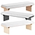 Gallotti&Radice Bench Stami 3D model small image 2