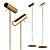 Aerin Lancelot Pivoting Floor Lamp 3D model small image 1