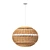 Handwoven Pendant Light, Adjustable Height 3D model small image 9