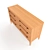 Modern 3D Linnea Drawer Dresser 3D model small image 4