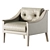 DEZZA Armchair, Low Poly, 3Ds Max 3D model small image 2