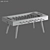 Retro Foosball Table Design 3D model small image 2