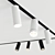 Architectural LED Recessed Track Light 3D model small image 1