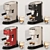 Sleek 2015 DeLonghi Coffee Machine 3D model small image 6