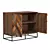 Krabi Loft Dresser with TS Wrapped Glass 3D model small image 2