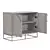 Krabi Loft Dresser with TS Wrapped Glass 3D model small image 5