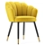 Luxury Velvet Dining Chair Gold 3D model small image 1