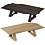 Zara Wood Centre CoffeeTables 3D model small image 1