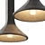 Concrete Pendant Light Chuan Bentu 3D model small image 2