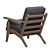 Modern Accent Chair - 3D Model 3D model small image 5