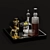 Luxury Whiskey Set: 3D Model 3D model small image 3