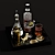 Luxury Whiskey Set: 3D Model 3D model small image 4