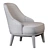 Modern Upholstered Armchair: Parla Atlas 3D model small image 3