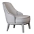 Modern Upholstered Armchair: Parla Atlas 3D model small image 4