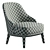 Modern Upholstered Armchair: Parla Atlas 3D model small image 5