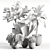 Contemporary Indoor Plant Set 04 3D model small image 7