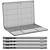 Sleek MacBook Air M2 2022 3D model small image 5