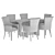 Venus Dining Chair & Astoria Table 3D model small image 5